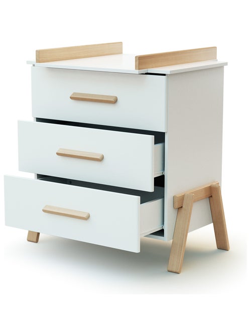Commode à langer en bois - Kiabi