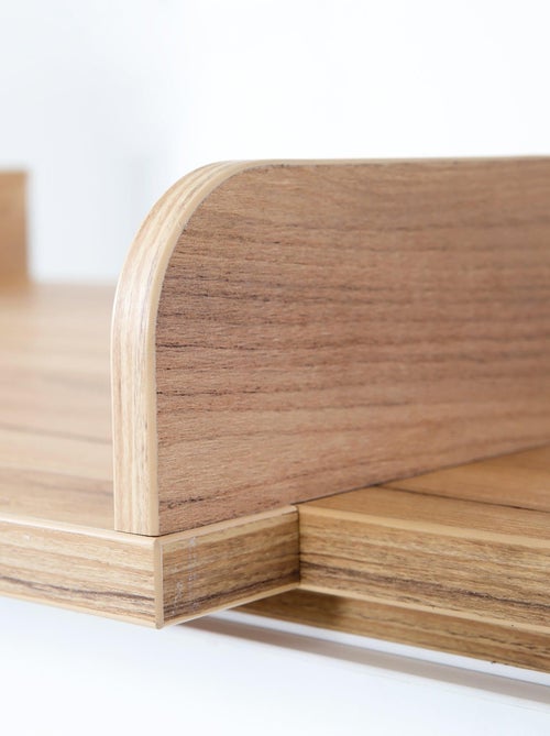 Commode à langer évolutive 3 tiroirs en bois effet chêne - ROBA 'Finn' - Kiabi Commode à langer évolutive 3 tiroirs en bois effet chêne - ROBA 'Finn' - Kiabi