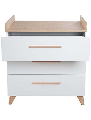 Commode à langer évolutive 3 tiroirs 'leon' roba
