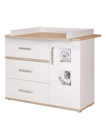 Commode à langer évolutive avec 2 cadres photo 'Pia' ROBA