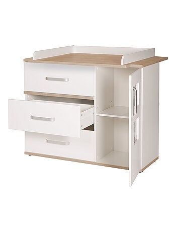 Commode à langer évolutive avec 2 cadres photo 'Pia' ROBA