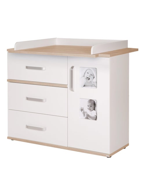 Commode à langer évolutive avec 2 cadres photo 'Pia' ROBA - Kiabi