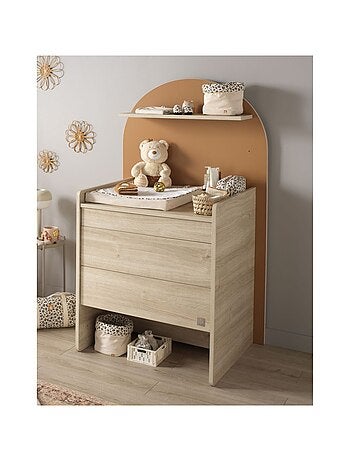 Commode à langer évolutive en bureau - forme arche - SAUTHON