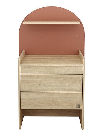 Commode à langer évolutive en bureau - forme arche - SAUTHON