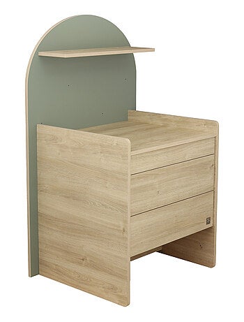 Commode à langer évolutive en bureau - forme arche - SAUTHON