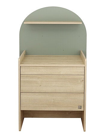 Commode à langer évolutive en bureau - forme arche - SAUTHON