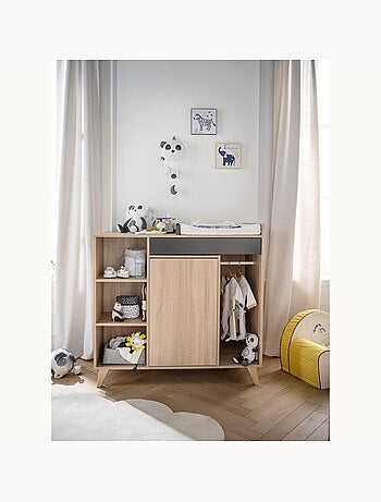 Commode à langer évolutive en bureau - SAUTHON