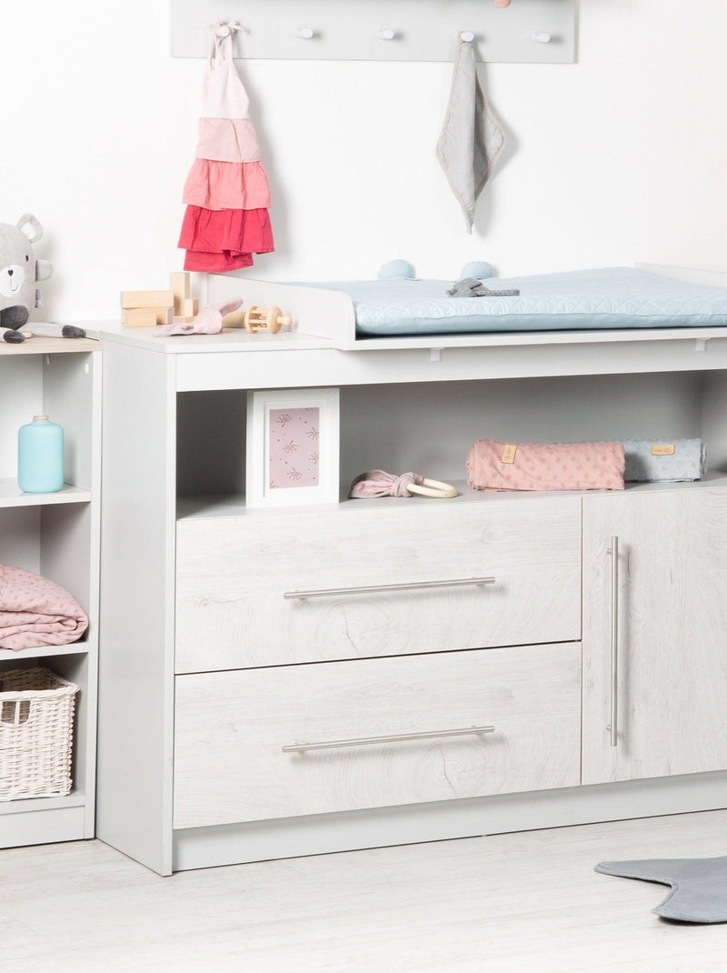 Commode à langer évolutive 'Maren 2' ROBA Gris Gris clair - Kiabi
