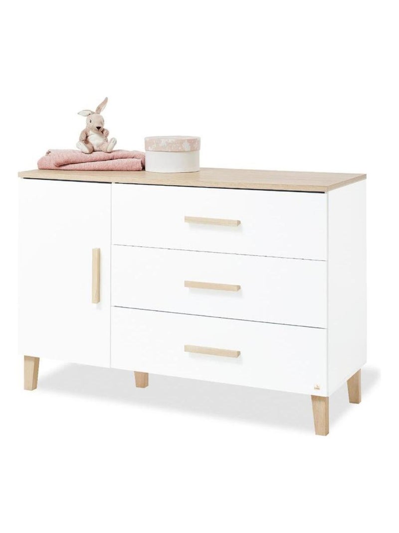 Commode à langer Lumi extra large Beige - Kiabi