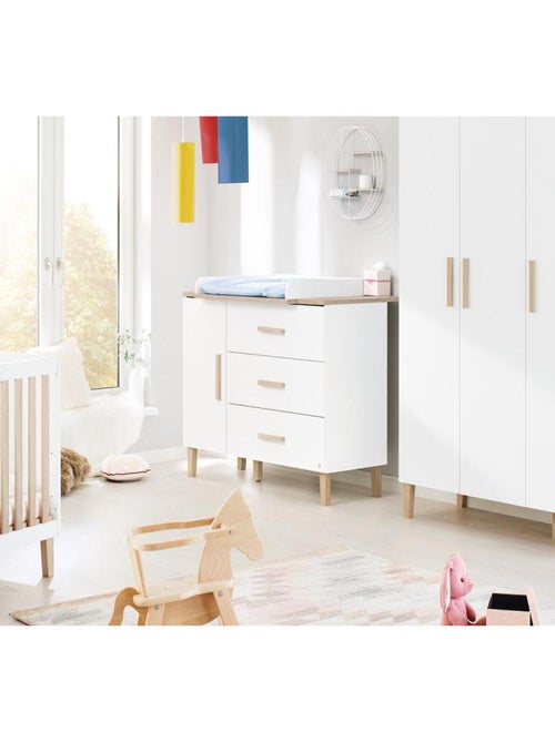 Commode à langer Lumi extra large - Kiabi