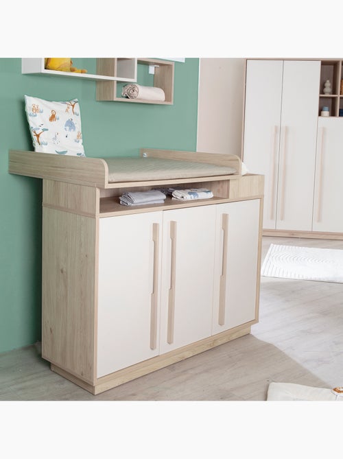 Commode à langer minimaliste avec rangements Elva Roba - Kiabi Commode à langer minimaliste avec rangements Elva Roba - Kiabi