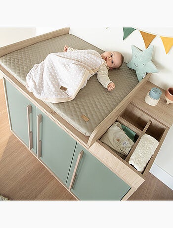 Commode à langer minimaliste avec rangements Selva Roba