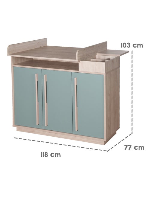Commode à langer minimaliste avec rangements Selva Roba - Kiabi Commode à langer minimaliste avec rangements Selva Roba - Kiabi