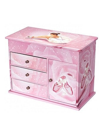 Commode à Musique Ballerine Rose