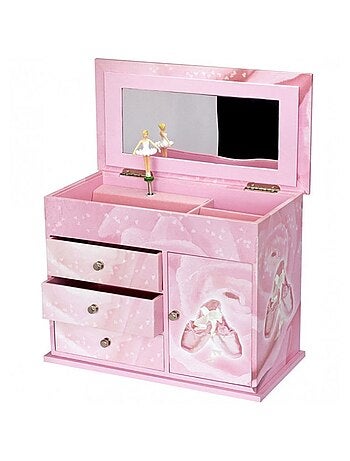 Commode à Musique Ballerine Rose