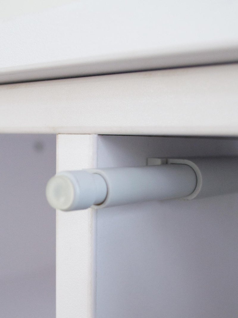 Commode à tiroirs bora Gris clair - Kiabi