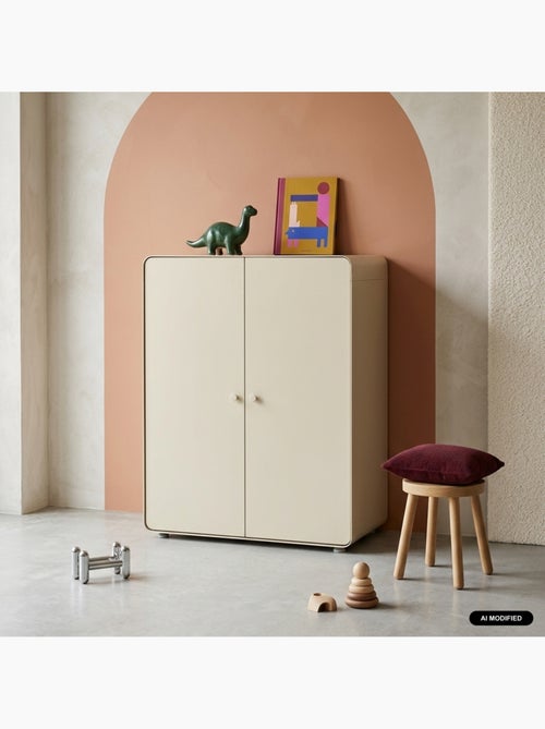 Commode armoire métal 2 portes tribeca - Kiabi Commode armoire métal 2 portes tribeca - Kiabi