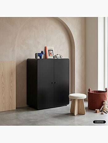 Commode armoire métal 2 portes tribeca