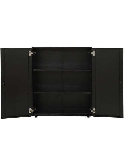 Commode armoire métal 2 portes tribeca - Kiabi Commode armoire métal 2 portes tribeca - Kiabi