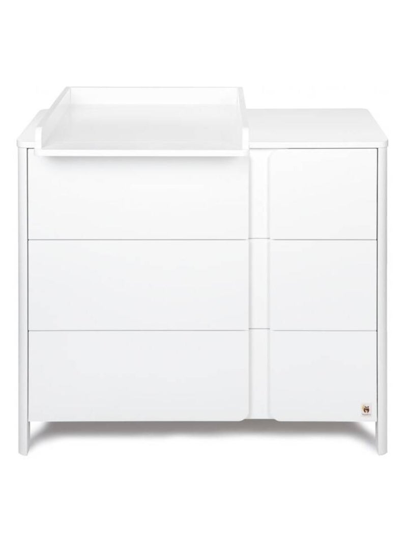 Commode avec plan à langer YappyClassic Blanc - Kiabi