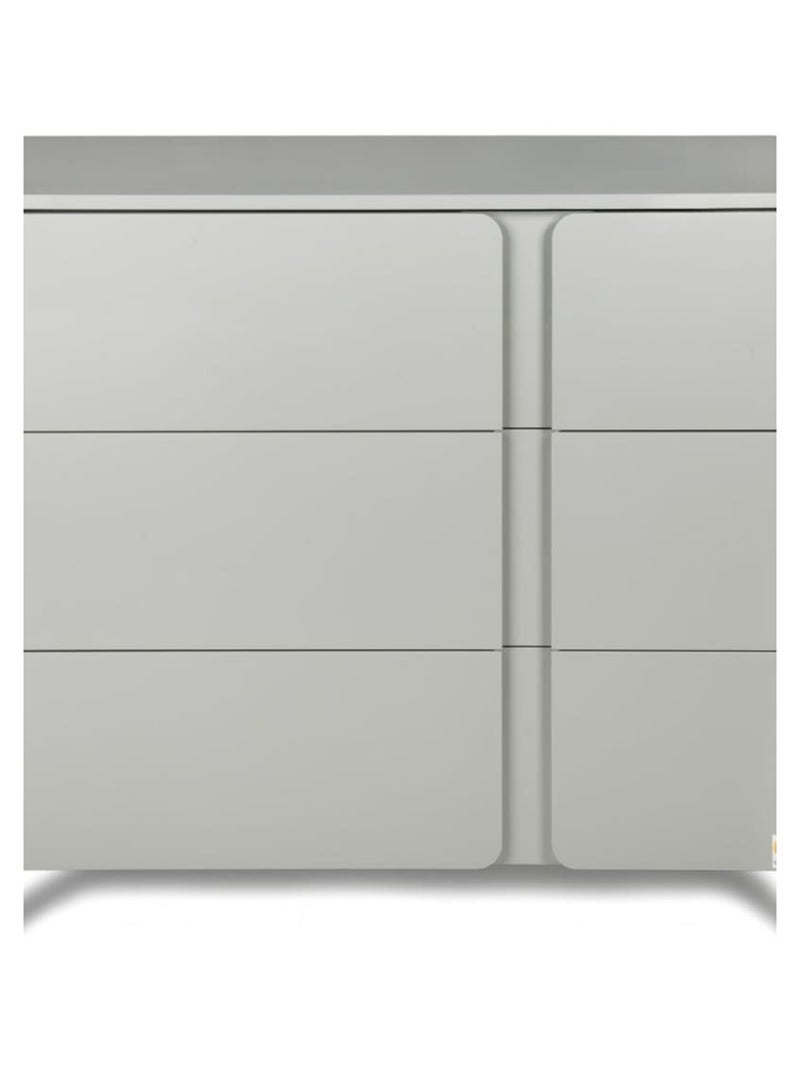 Commode avec plan à langer YappyClassic Gris clair - Kiabi