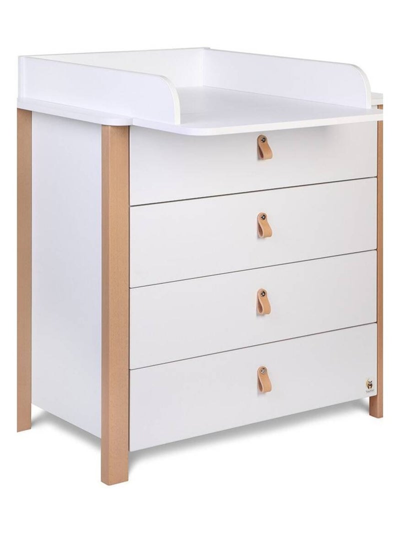 Commode avec plan à langer YappyÉtude Blanc - Kiabi