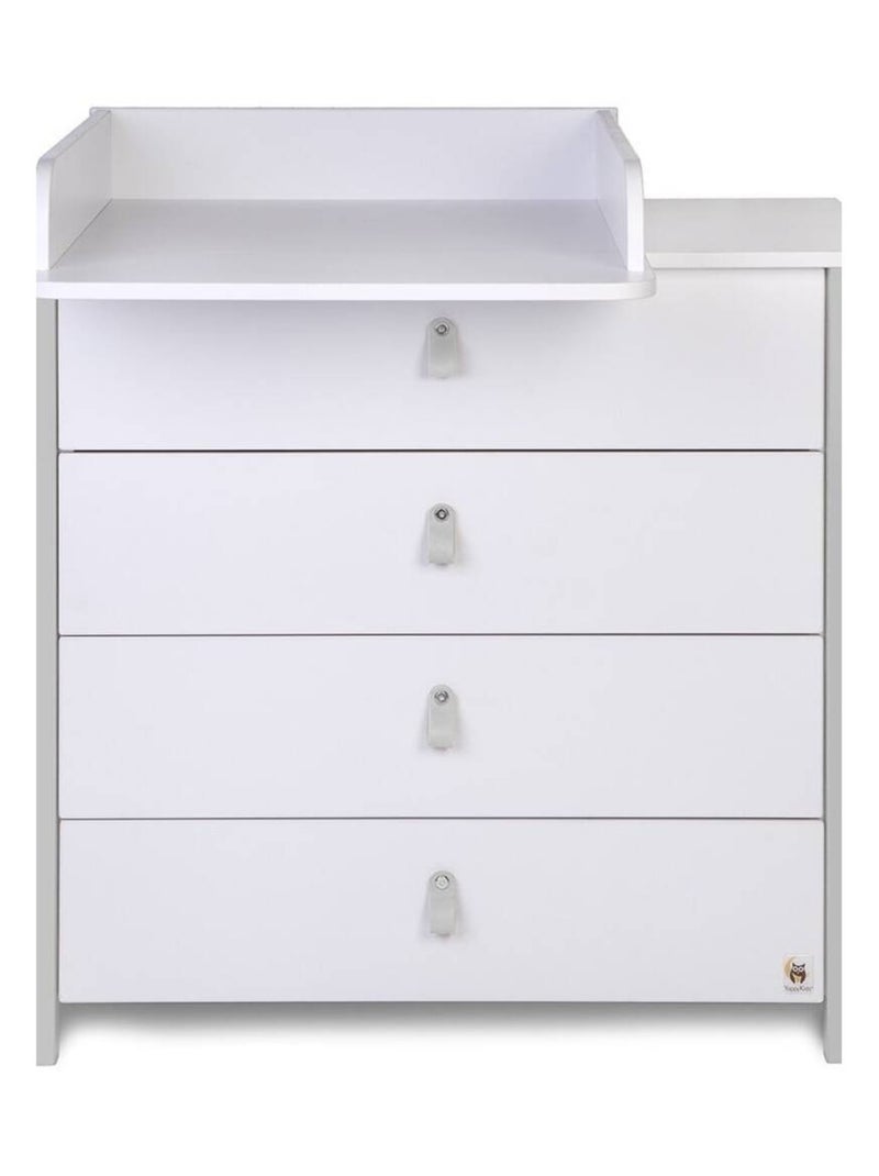 Commode avec plan à langer YappyÉtude Gris clair - Kiabi