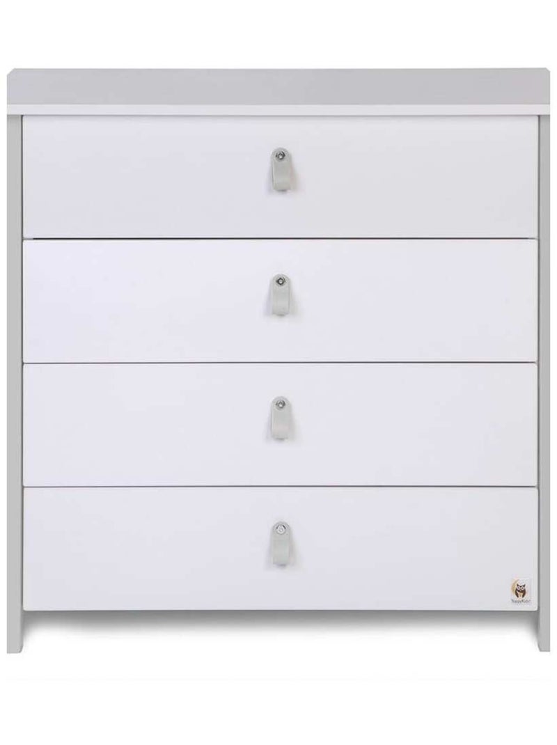 Commode avec plan à langer YappyÉtude Gris clair - Kiabi