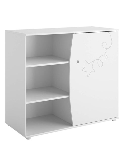Commode blanche CO5000 - Kiabi