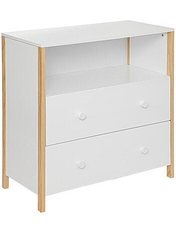 Commode blanche pour enfant