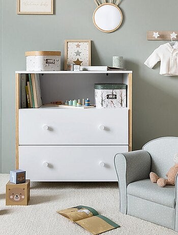 Commode blanche pour enfant
