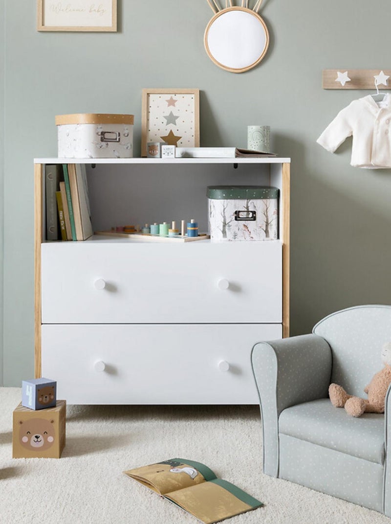 Commode blanche pour enfant Blanc - Kiabi