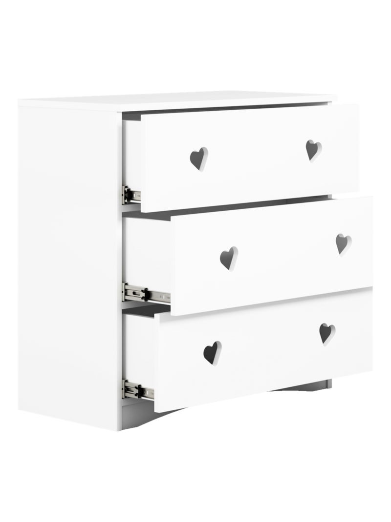 Commode Enfant Julia Blanc - Kiabi