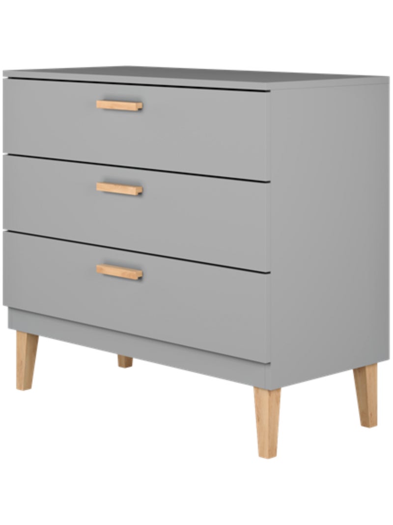Commode Enfant style scandinave Gris - Kiabi