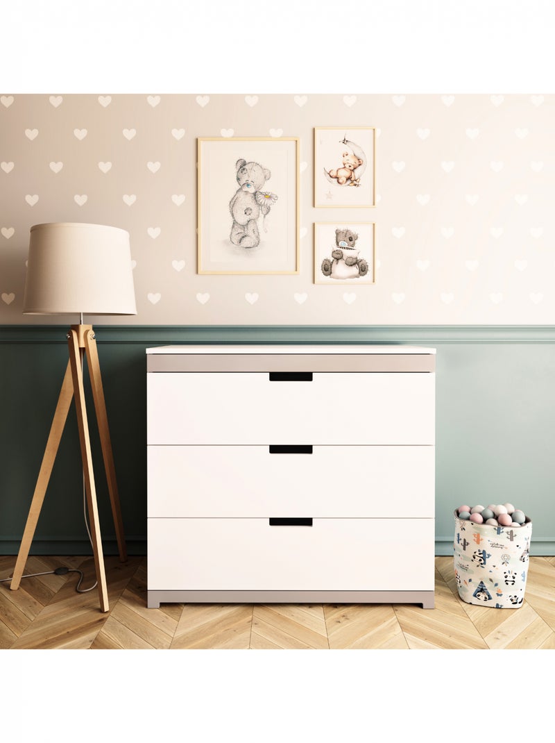 Commode Enfant Tomi Blanc - Kiabi