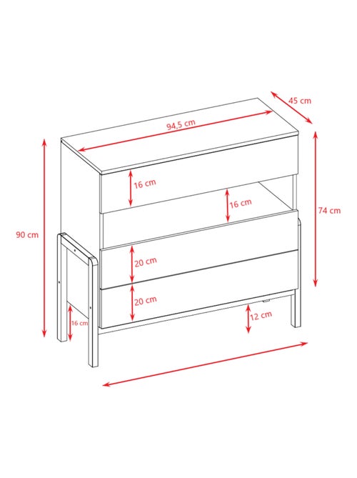 Commode Enfant Victor - Kiabi Commode Enfant Victor - Kiabi