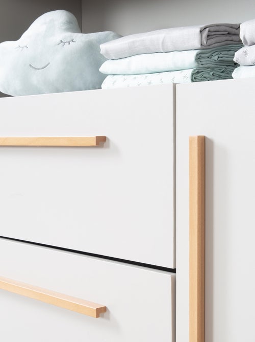 Commode évolutive avec plan à langer amovible 'Lea' ROBA - Kiabi