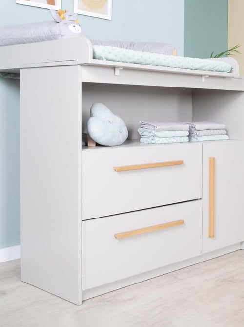 Commode évolutive avec plan à langer amovible 'Lea' ROBA - Kiabi