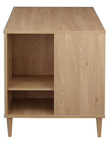 Commode-îlot bébé avec rangements 3 faces - SAUTHON
