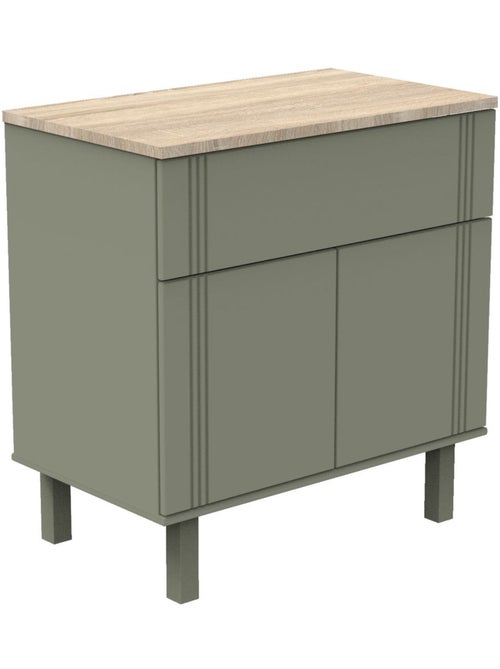 Commode un tiroir et 2 portes - SAUTHON - Kiabi