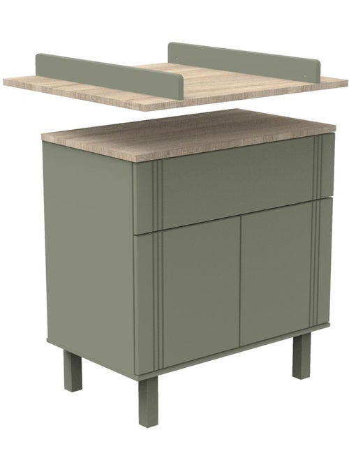 Commode un tiroir et 2 portes - SAUTHON - Kiabi