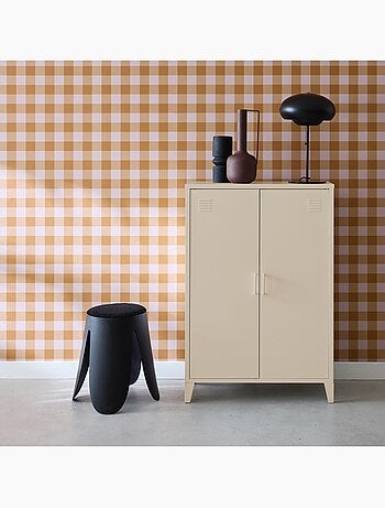 Commode/armoire industrielle métal 2 portes soho