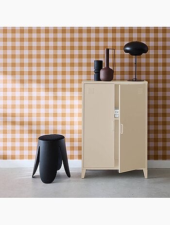 Commode/armoire industrielle métal 2 portes soho