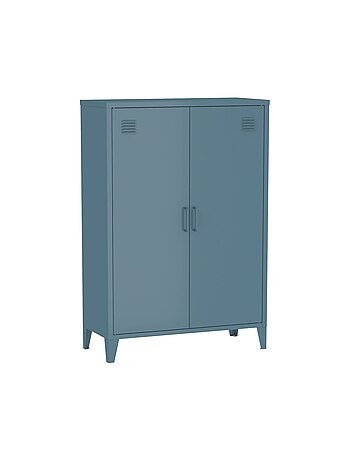 Commode/armoire industrielle métal 2 portes soho