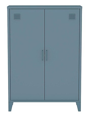 Commode/armoire industrielle métal 2 portes soho