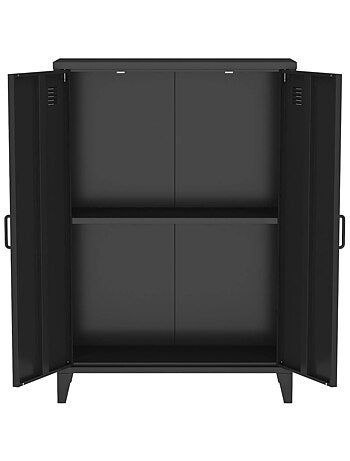 Commode/armoire industrielle métal 2 portes Soho