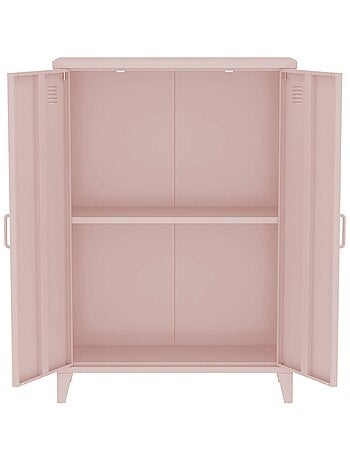 Commode/armoire industrielle métal 2 portes soho
