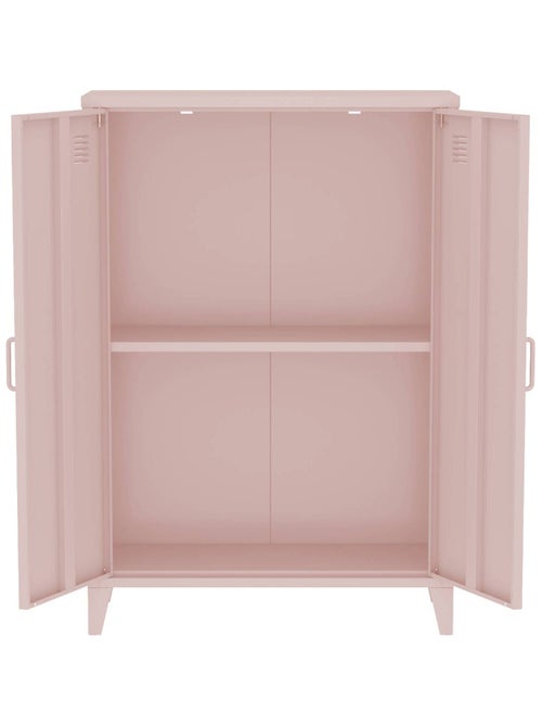 Commode/armoire industrielle métal 2 portes Soho - Kiabi