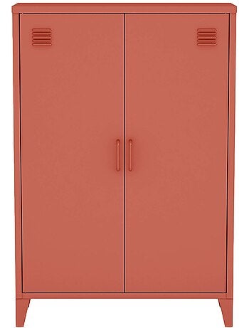 Commode/armoire industrielle métal 2 portes Soho