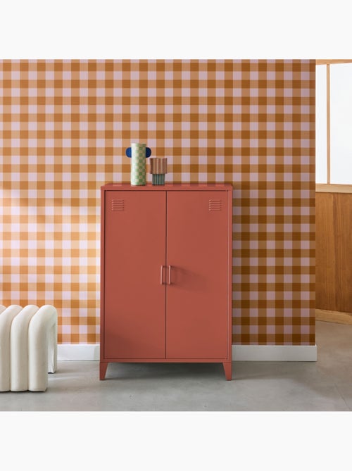 Commode/armoire industrielle métal 2 portes Soho - Kiabi Commode/armoire industrielle métal 2 portes Soho - Kiabi